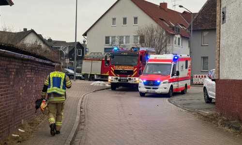 Am Freitag kam es zu einem Einsatz in Lehre.