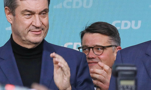 Markus Söder und Boris Rhein (Archiv)