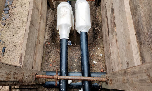 Fernwärme-Anschluss (Archiv)