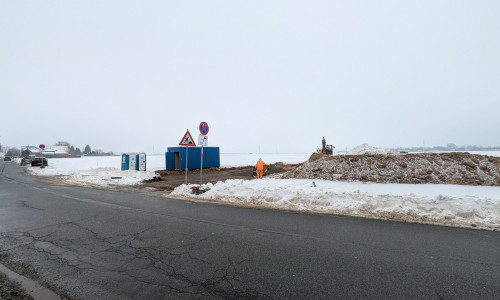 In Fümmelse sind die Bauarbeiten zum neuen Netto-Markt gestartet. 
