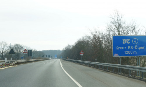 Die A392-Auffahrt von der Celler Heerstraße in Richtung Kreuz Ölper. Archivbild