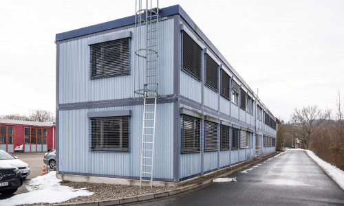 Es besteht Handlungsbedarf: Derzeit ist die Wache in Salzgitter-Bad in einem Container untergebracht.