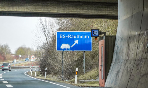 Bei Rautheim kommt es zu einer Sperrung.