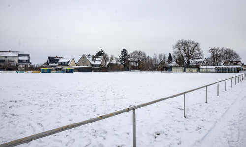 Der Sportplatz in Groß Mahner soll zum Baugebiet werden.