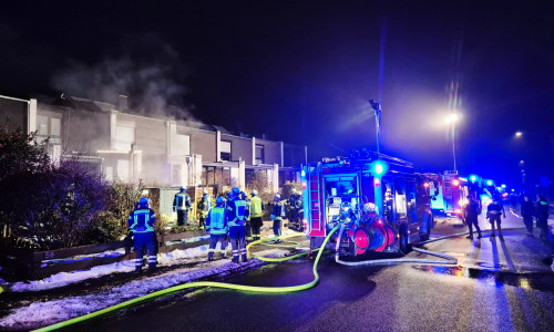 Ein Löscheinsatz in der Färberstraße wurde notwendig.