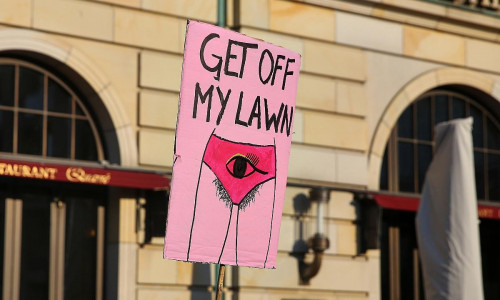 Demo gegen sexualisierte digitale Gewalt (Archiv)