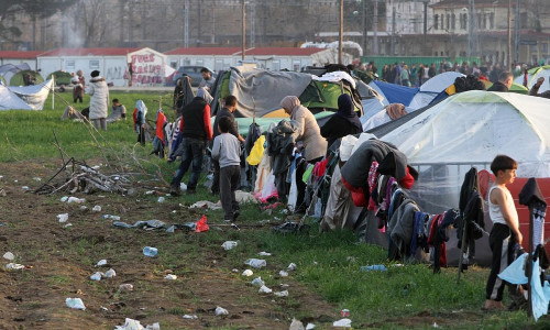 Flüchtlingslager (Archiv)