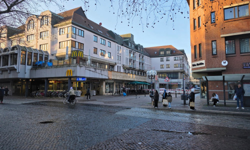 Im Welfenhof wird derzeit ein Edeka gebaut.