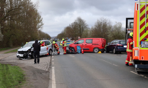 Auf der Nord-Süd-Straße kam es am Morgen zu einem Unfall.