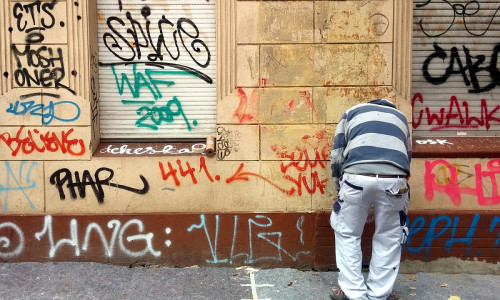 Graffiti-Entfernung (Archiv)