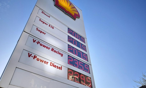 Shell-Tankstelle (Archiv)