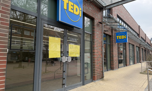 Seit Januar ist der Tedi-Markt in der Breslauer Straße geschlossen.