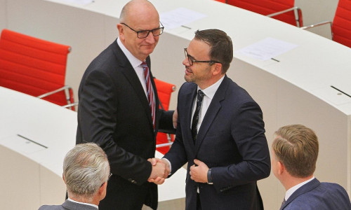 Dietmar Woidke und Jan Redmann (Archiv)