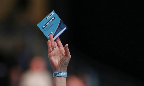 Abstimmung auf CDU-Parteitag (Archiv)