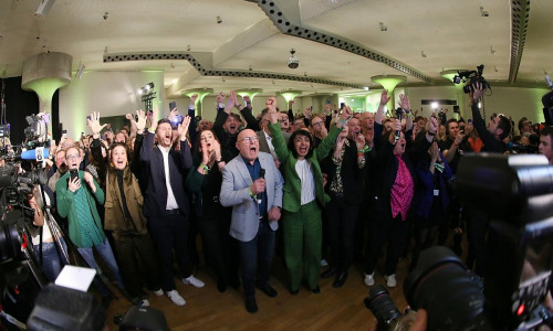 Grünen-Reaktion auf 18-Uhr-Prognose am 08.03.2026