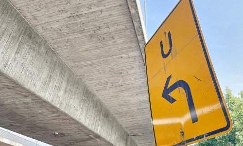 Umleitungsschild (Archiv)