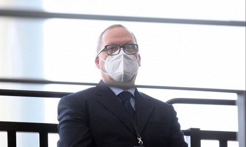 AfD-Kandidat Max Otte bei der Bundespräsidentenwahl 2022 (Archiv)