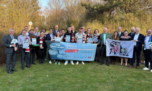 In Goslar wurden mutige Bürger geehrt.