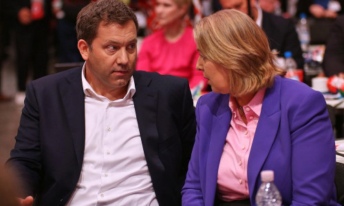 Lars Klingbeil und Bärbel Bas (Archiv)