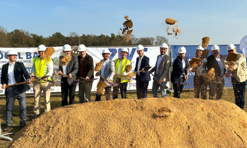 Hier findet der erste Spatenstich zur neuen Membranfilter-Kläranlage in Wolfsburg statt.