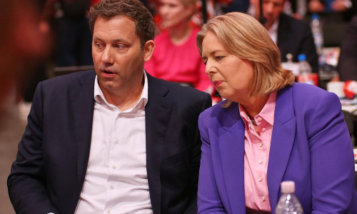 Lars Klingbeil und Bärbel Bas (Archiv)