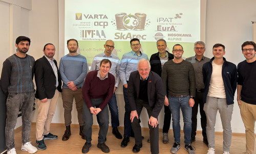 Kick-off-Treffen für das Forschungsprojekt SkArec in Braunschweig.