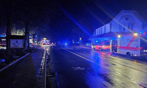 Feuerwehr an der Einsatzstelle (Archiv)