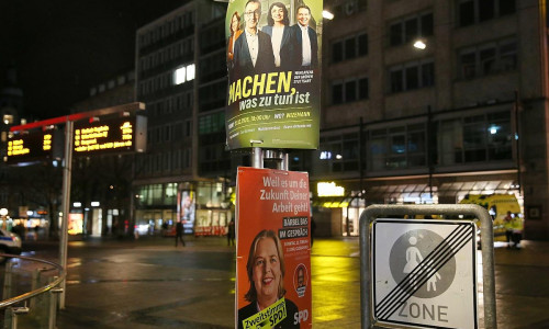 Wahlplakate zur Landtagswahl in Baden-Württemberg (Archiv)