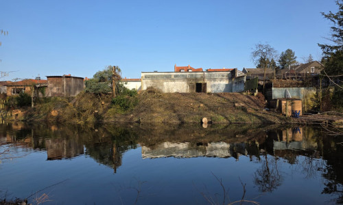 An der Oker an Lindener Straße tut sich was.