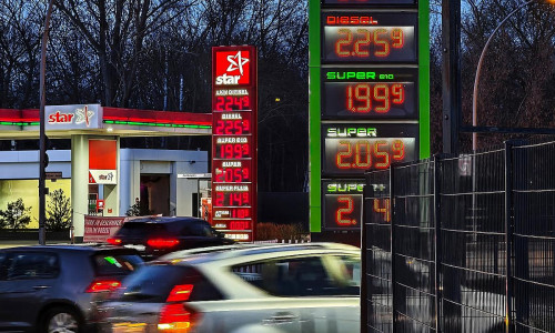 Tankstelle am 29.03.2026