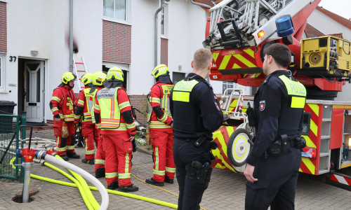 Ein Küchenbrand sorgte für einen Einsatz der Feuerwehr.