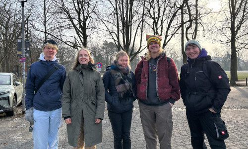 Die Projektgruppe der Gaußschule.