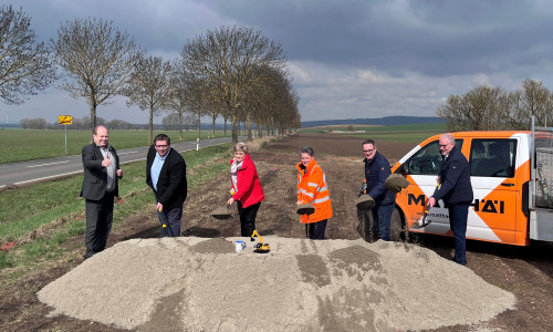 Am Freitag erfolge der erste Spatenstich zum letzten Abschnitt des „Huy-Radwegs“.