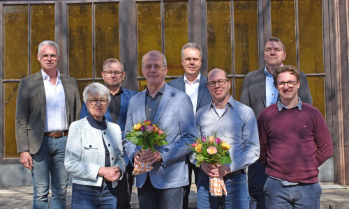 Bei der Staffelübergabe der Ärztlichen Leitung des Rettungsdienstes.