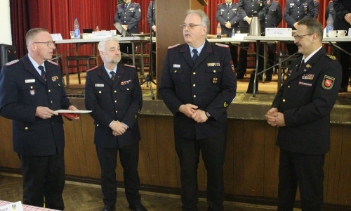 Bei der Veranstaltung waren zahlreiche Mitglieder der Ortsfeuerwehren vertreten.