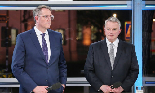 Alexander Schweitzer und Gordon Schnieder am 22.03.2026