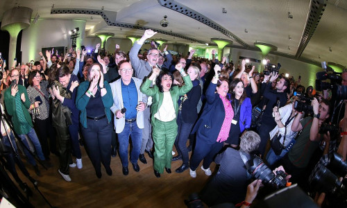 Grünen-Reaktion auf 18-Uhr-Prognose am 08.03.2026