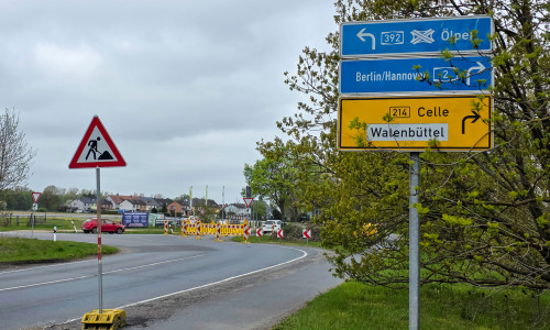 Die Celler Heerstraße wird saniert (Archivbild).