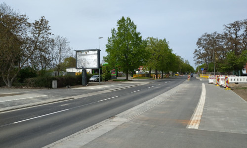  Die Sanierung des Bültenwegs hat ein wichtiges Zwischenziel erreicht