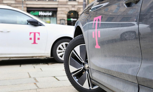 Telekom-Fahrzeuge (Archiv)