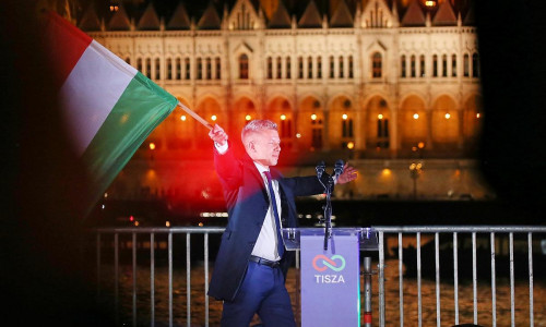 Péter Magyar am 12.04.2026