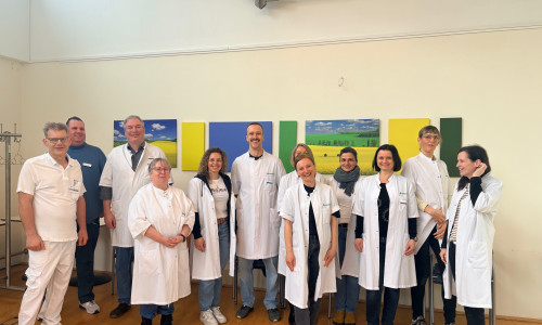 Eine Delegation des Klinikums Chemnitz informierte sich  in der Asklepios Klinik Schildautal in Seesen über die Neurologische Frührehabilitation.