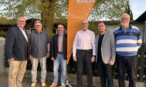 Oliver Wempe (Landesvorsitzender), Mathias Kolban, Olaf Funke, Frank Schrödl, Julius Königshofen, Jorg BöƩcher (Mitglied Landesvorstand).