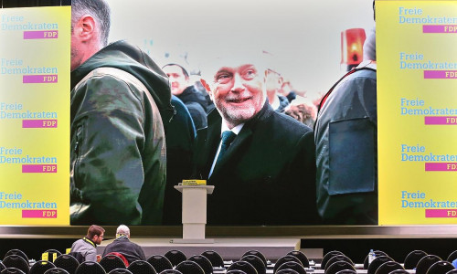 Bild von Wolfgang Kubicki auf FDP-Parteitag (Archiv)