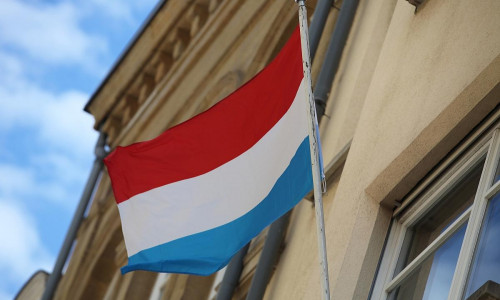 Fahne von Luxemburg (Archiv)