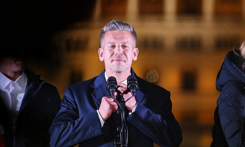 Péter Magyar am 12.04.2026