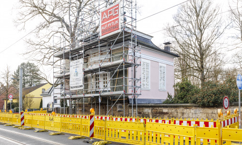 Der historische Rokoko-Pavillon in Stöckheim.