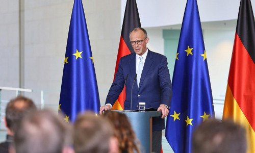 Friedrich Merz am 09.04.2026