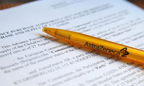 Vertrag zwischen EU und Astrazeneca (Archiv)