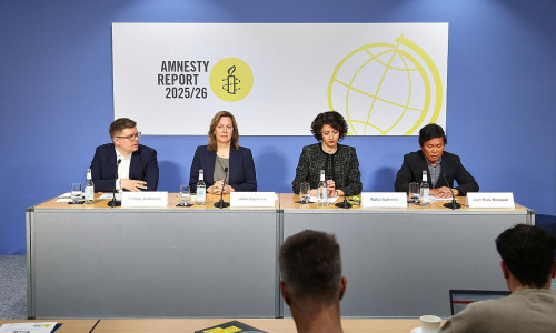 Vorstellung Amnesty-Report 2025 am 20.04.2026